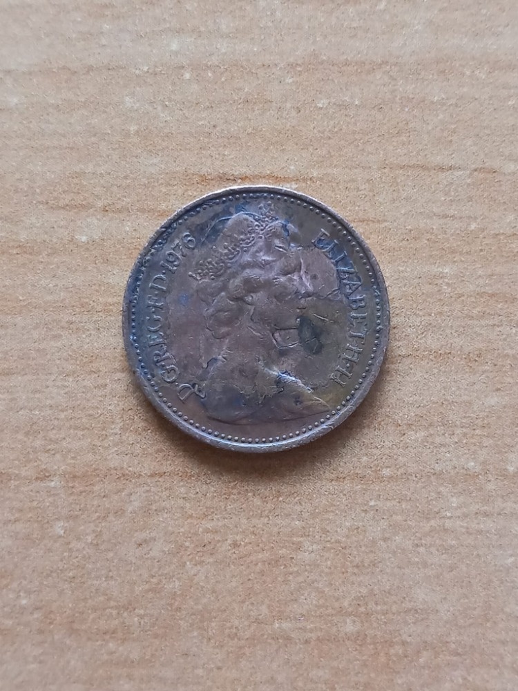 1 NEW PENCE 1976