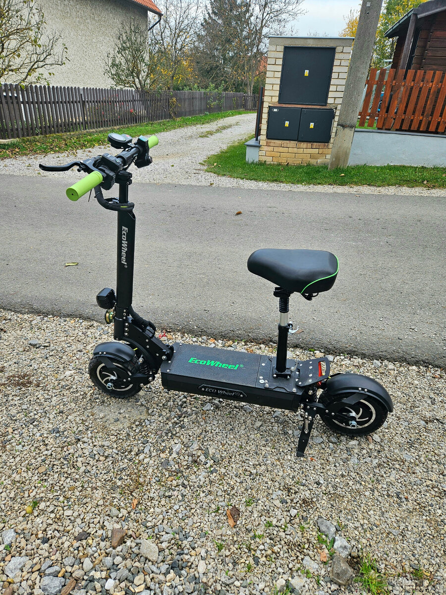 Elektrokoloběžka Ecowwheel ALU20 1600W se 2 motory