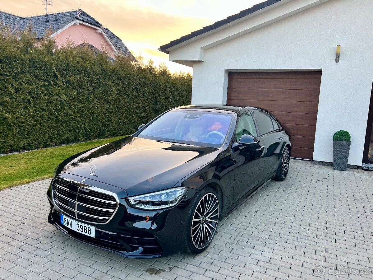 Prodám Mercedes S400d Long Amg paket r.v.2021 Najeto 68 000