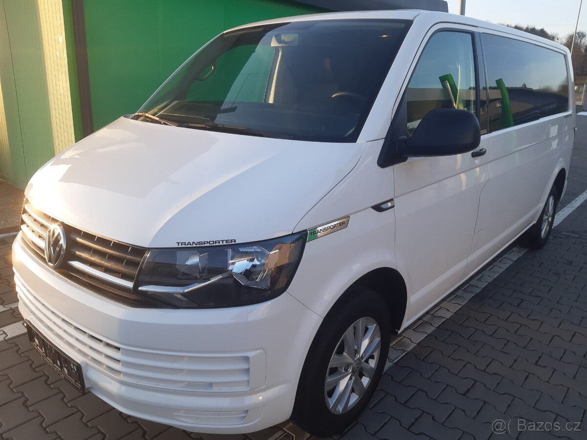 VW Transporter T6 2,0 103kw, rv:2016 5míst,Long, bez ADBlue