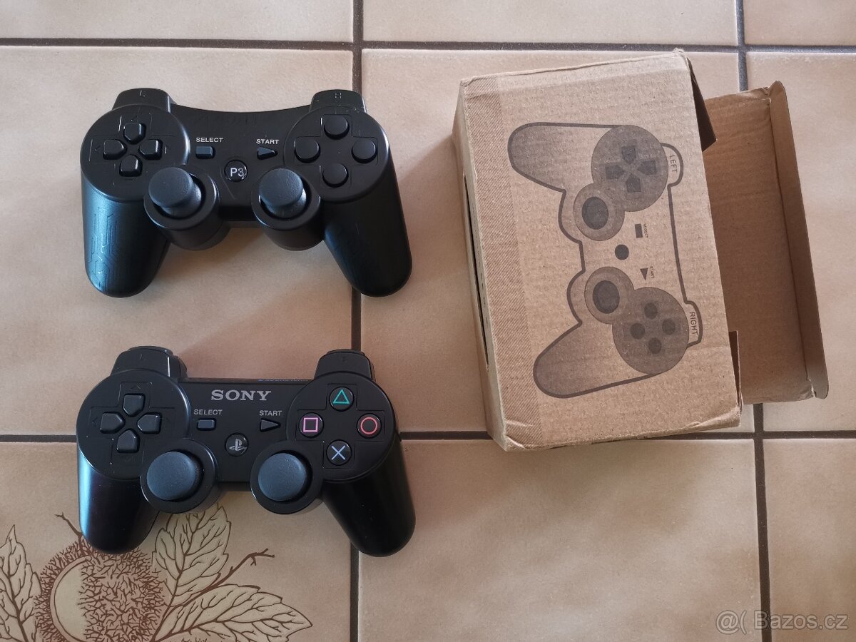 Sony ovladač na Playstation 3 + druhý nový