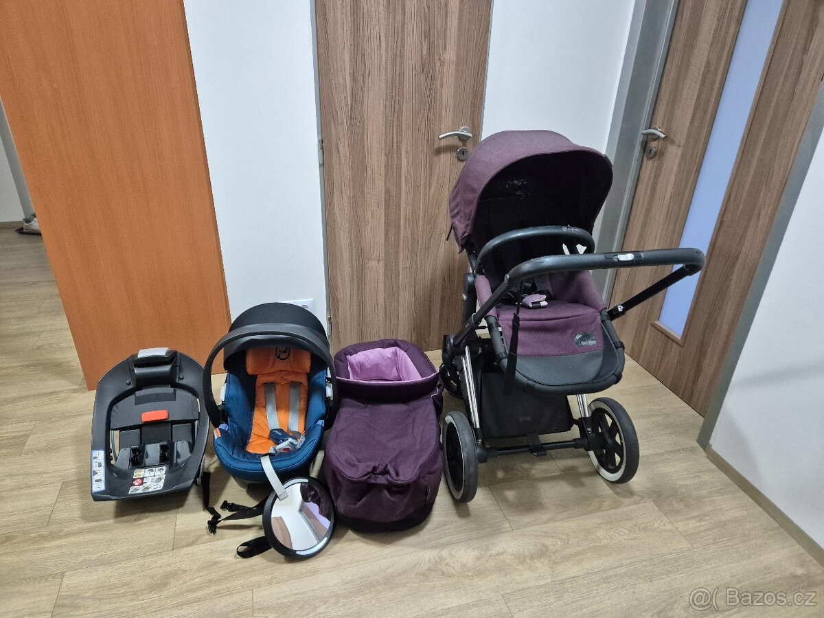 Cybex Priam ALL TERRAIN 2V1 + autosedačka