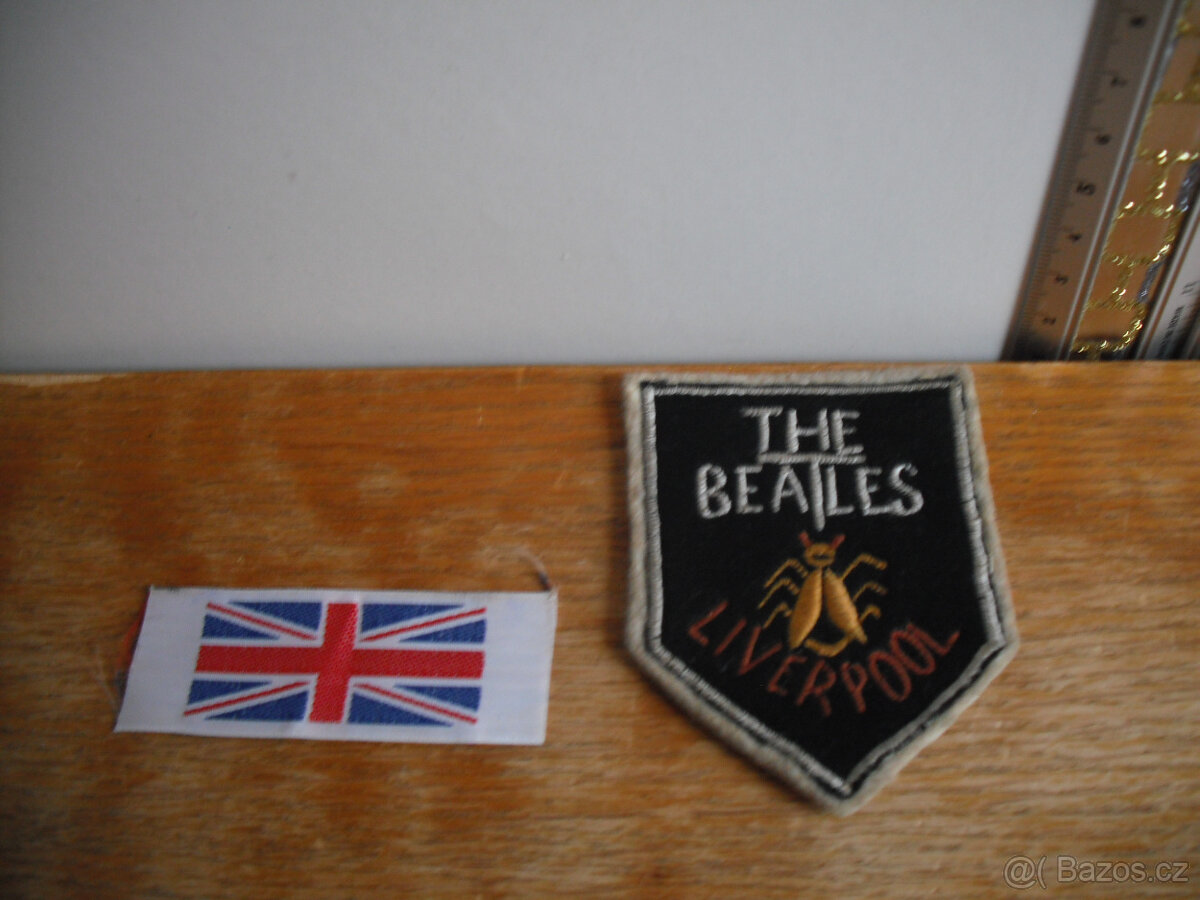 Nášivky : Beatles + Velká Británie