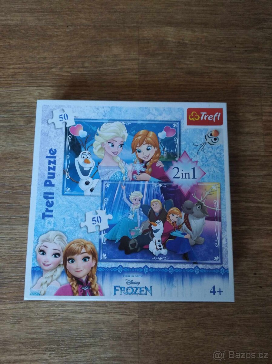 Puzzle Ledové království - 2v1 #