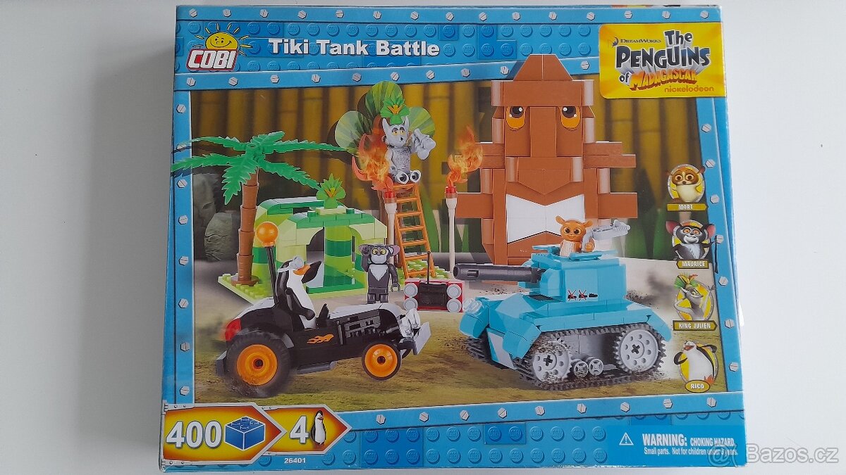 Cobi  26401 Tučňáci z Madagaskaru Tank bojový tank