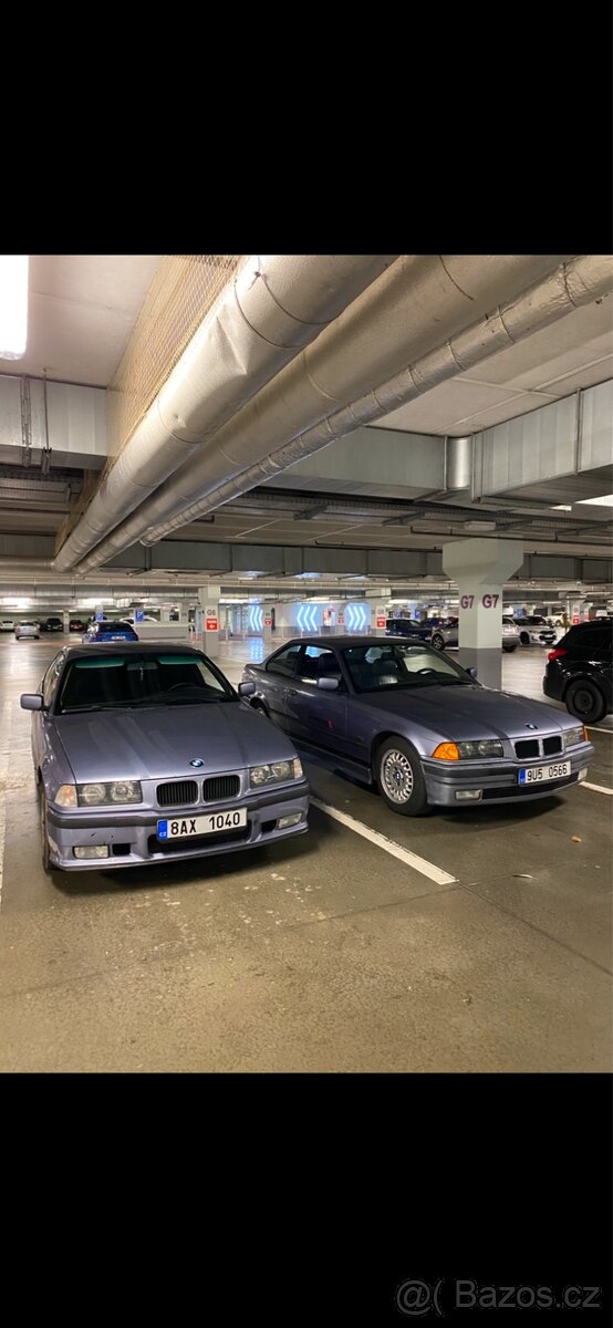 2x BMW e36 323i, 320ia coupe