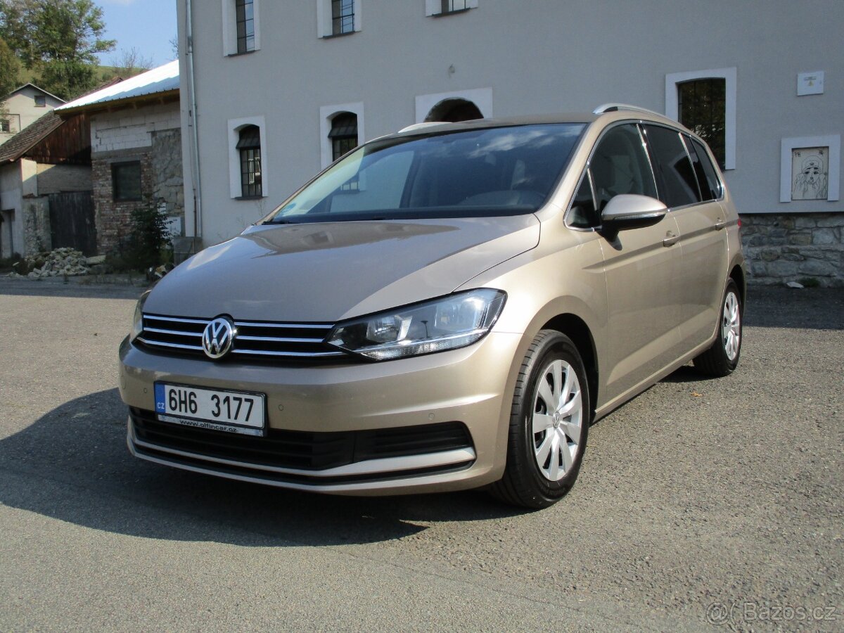 VW TOURAN 2.0 TDi - 7 míst, DSG, 1 majitel