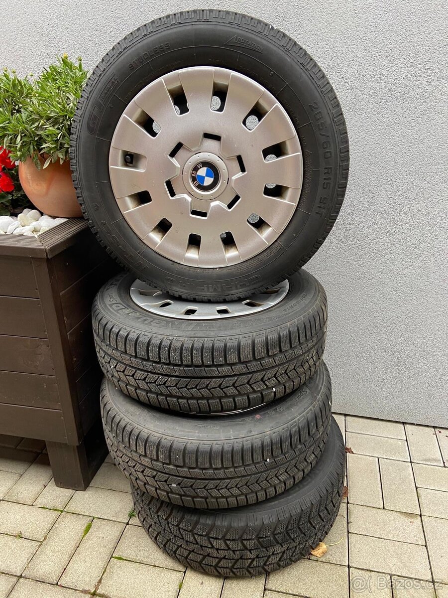 Prodám zimní BMW kola 205/60 R15