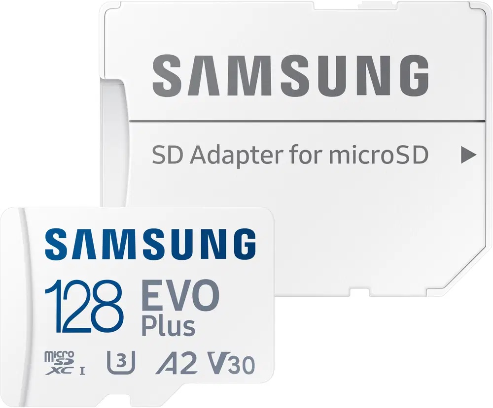 Samsung 128 GB EVO Plus 2024 + SD adaptér