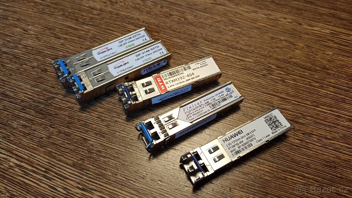 Moduly transceiveru RTXM192-400/404 2.5G SFP