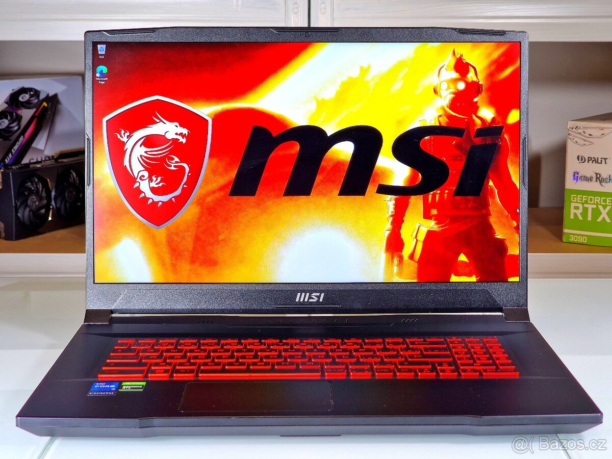 Herní notebook MSI KATANA 17,3" 144Hz | 16GB | ZÁRUKA 12M