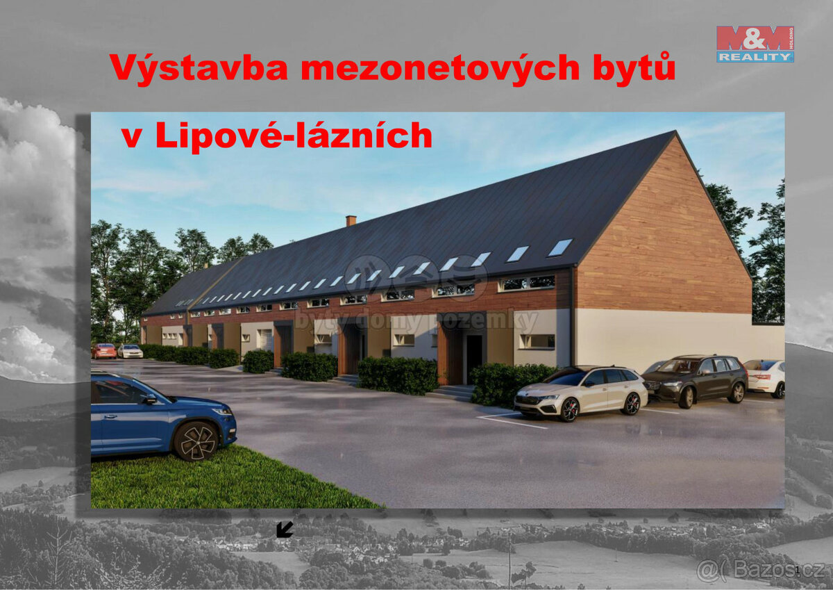 Prodej bytu 3+kk, 80 m2, OV, Lipová-lázně