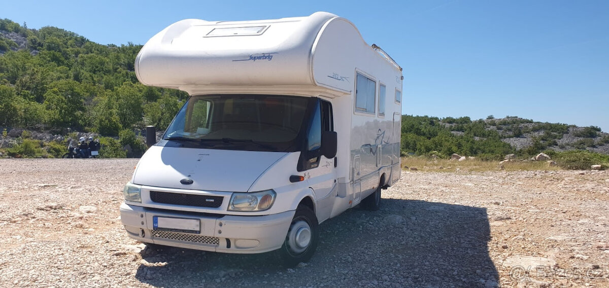 OBYTNÝ VŮZ FORD TRANSIT 350L rok 2006,pro řidiče skupiny B