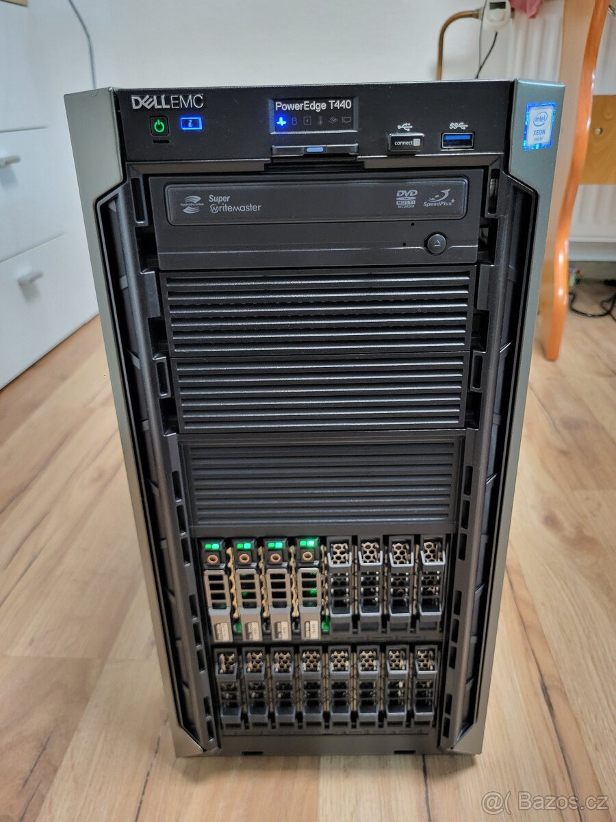 Server Dell PowerEdge T440 XEON 5118 GOLD 12C/128GB DDR4