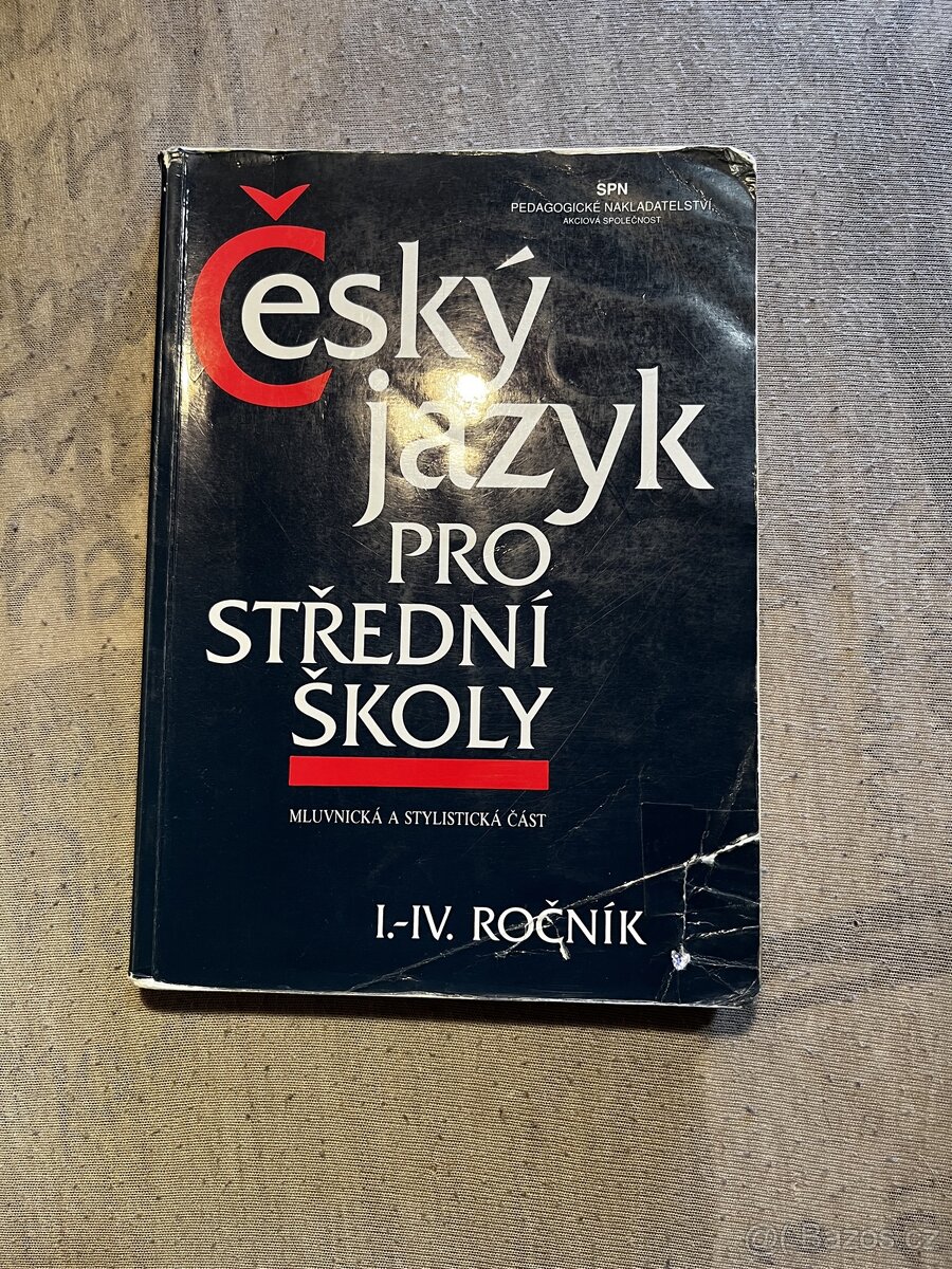 ČESKÝ JAZYK pro střední školy - učebnice