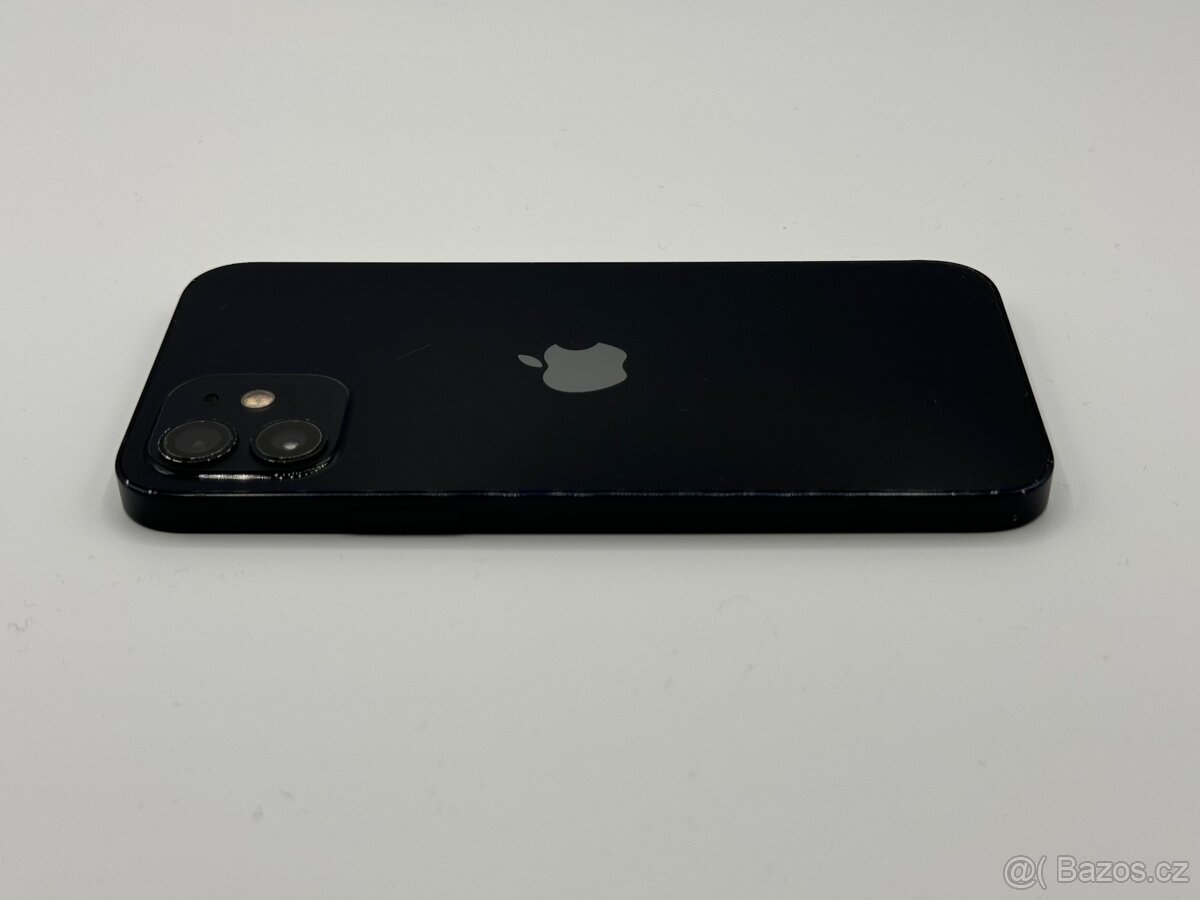 APPLE IPHONE 12 64GB - ČERNÝ, ZÁRUKA