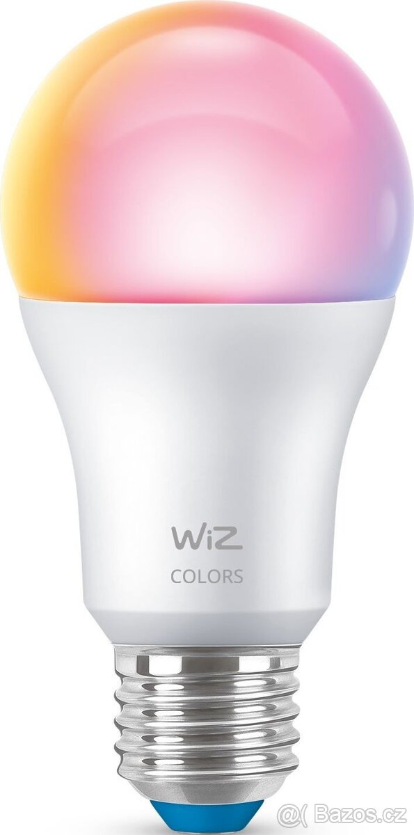 3xWiZ WiZ LED žárovka E27 A60 8W 806lm 2200-6500K RGB 

