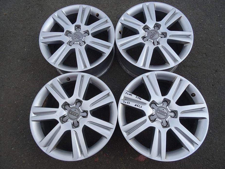 Alu disky origo Audi 17", 5x112, ET 46, šíře 7J