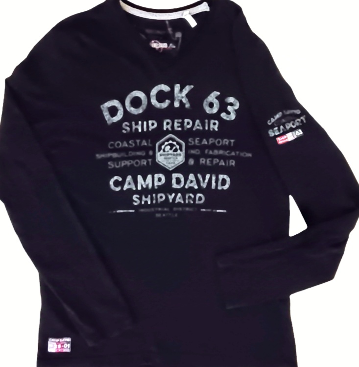 Camp David triko vel L