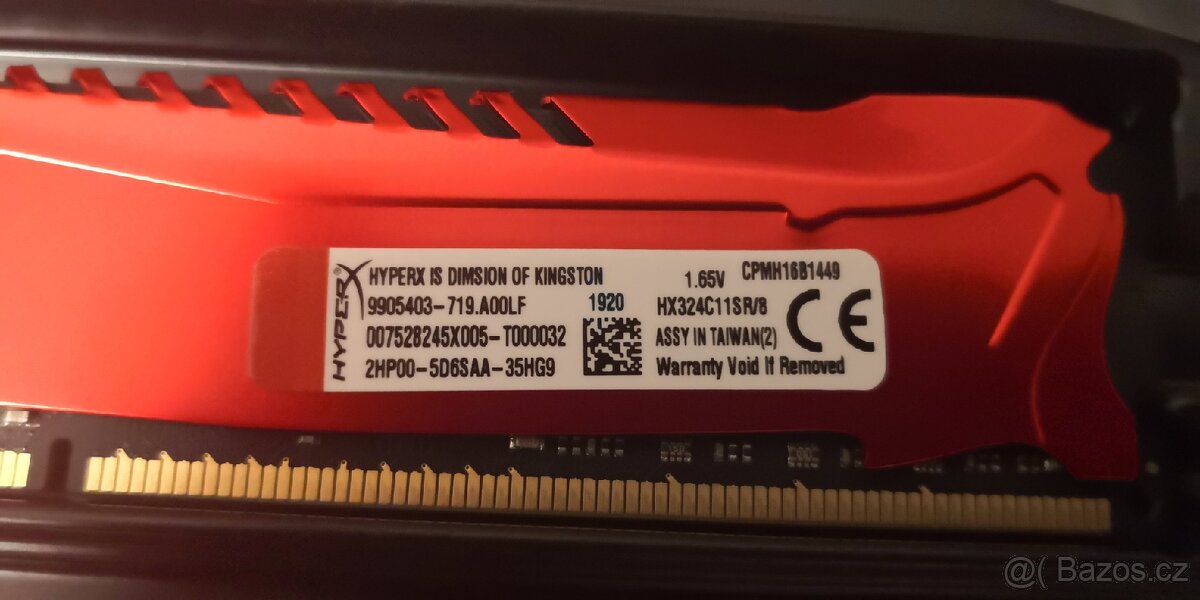 Kingston 32GB KIT DDR3 2400MHz CL11 HyperX Savage Series