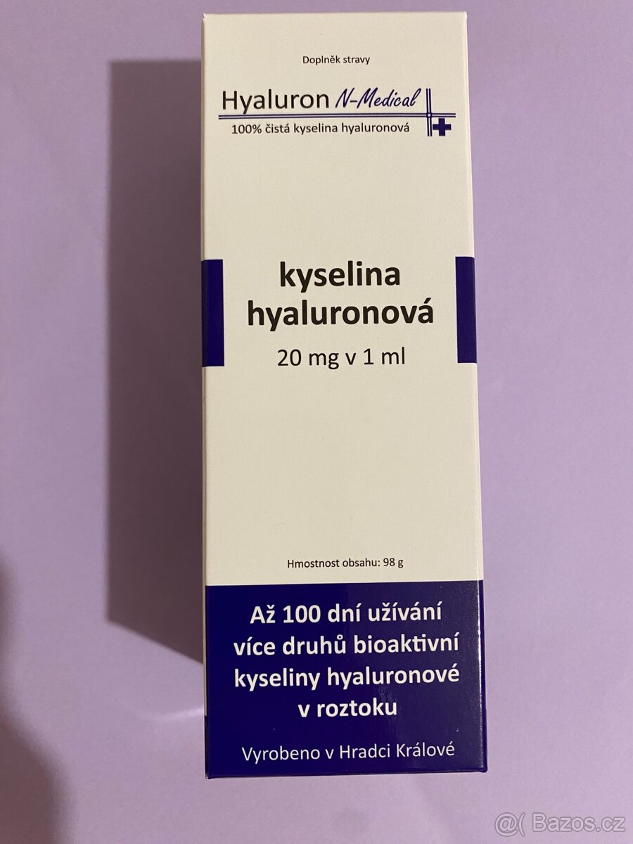 Hyaluron N-Medical 100 ml - 100% kyselina hyaluronová