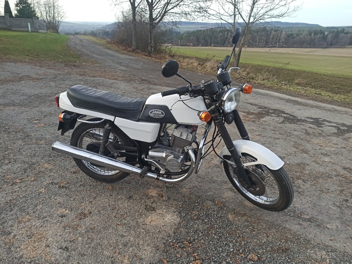 Jawa 350/639 s doklady po celkové opravě