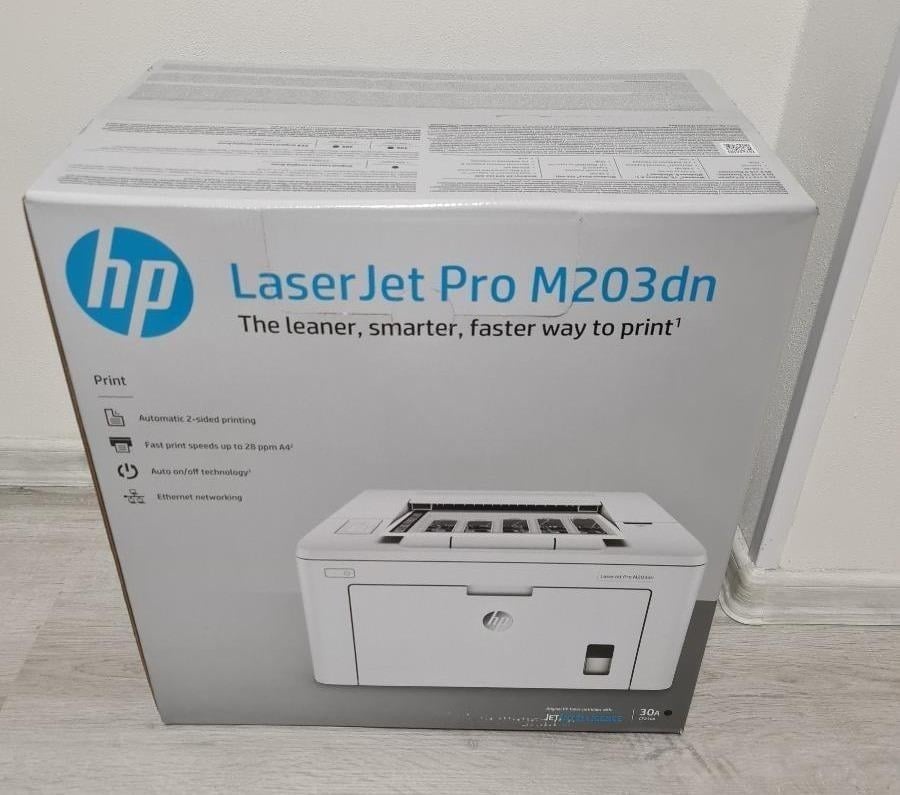 Nová tiskárna HP LaserJet Pro M203dn