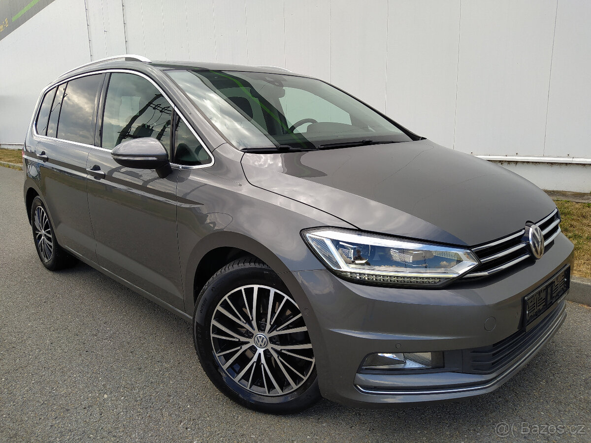 VW Touran 2.0 TDi CR,navi, alcantara, panorama, el. kufr