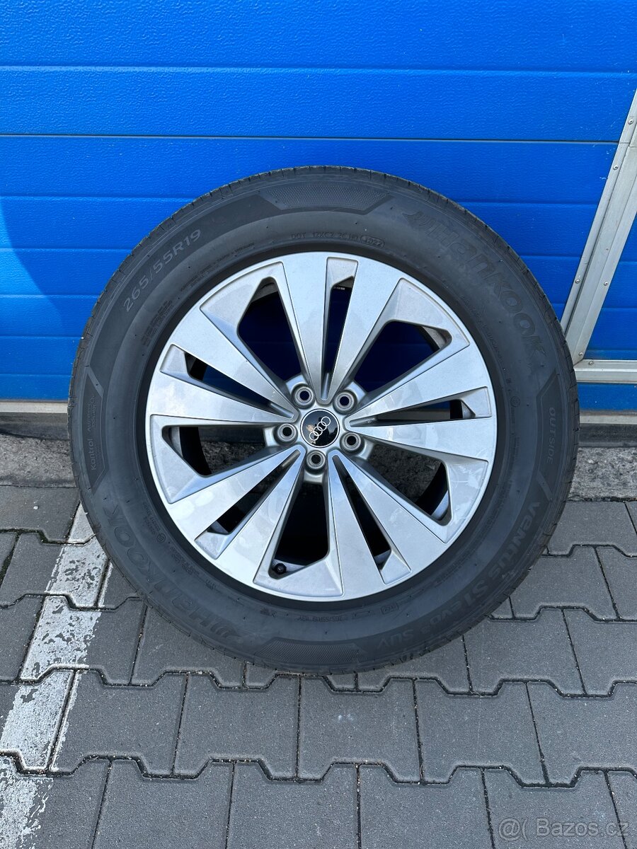 Prodam disky s kolama audi Q8 265/55R19 Hankook