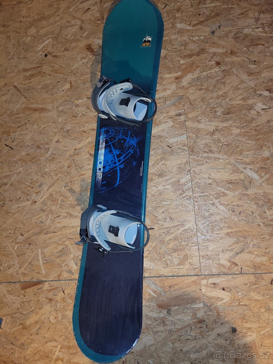 Snowboard + vázání