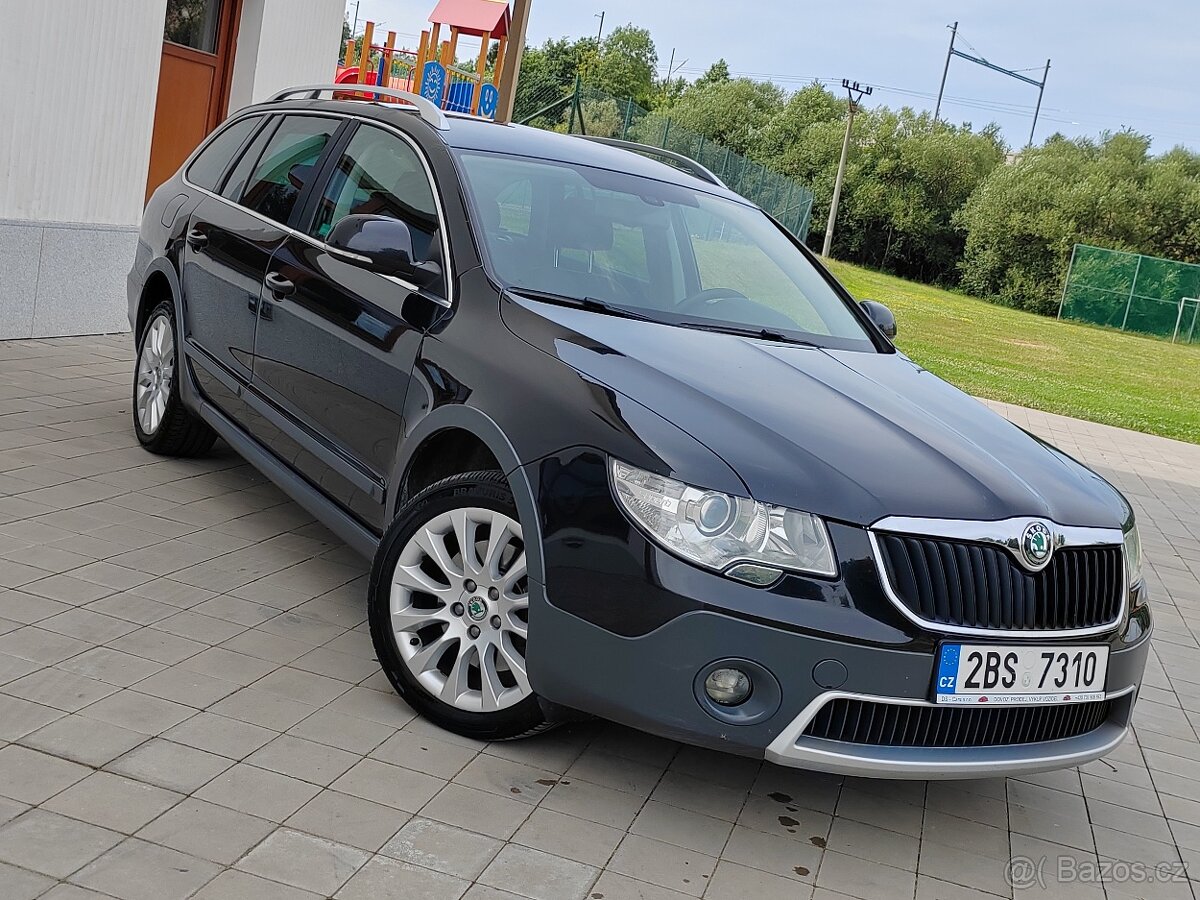 Škoda Superb SCOUT II 2.0TDi 103kw,2013,DSG,4x4,Combi,ALU