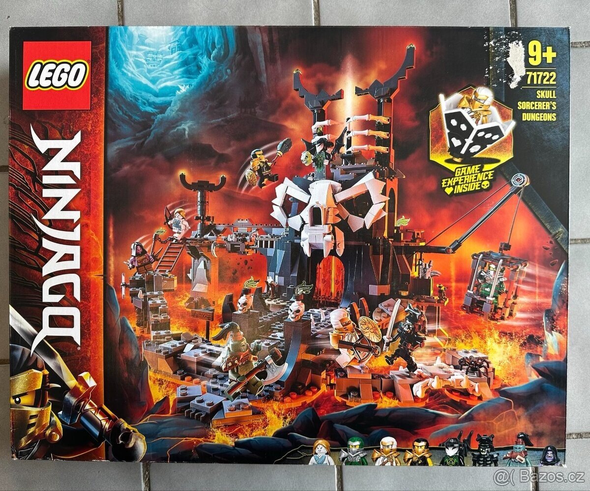 LEGO Ninjago 71722 Kobky Čaroděje lebek - Nový Nerozbalený