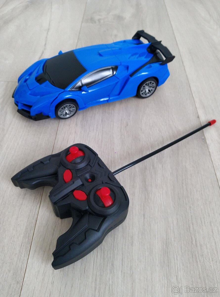 Auto Robot Transformers 2v1 na dálkové ovládání