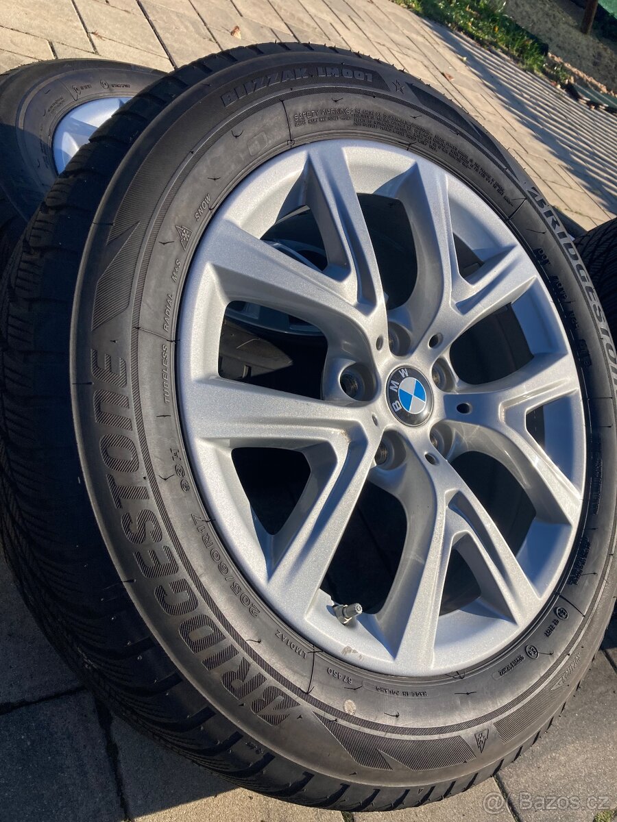 Originální zimní alu sada Bmw X1, X3, 5x112, Bridgestone