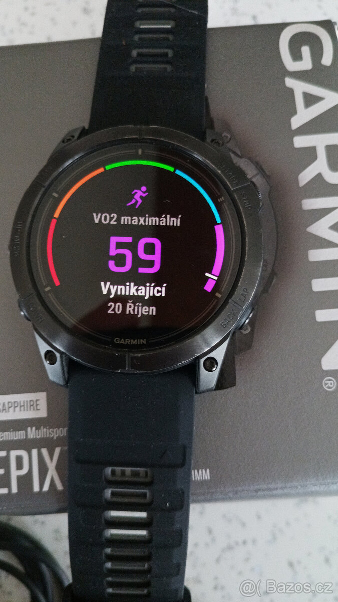 Garmin EPIX Gen2 AMOLED, Titan Saffire 51mm, záruka