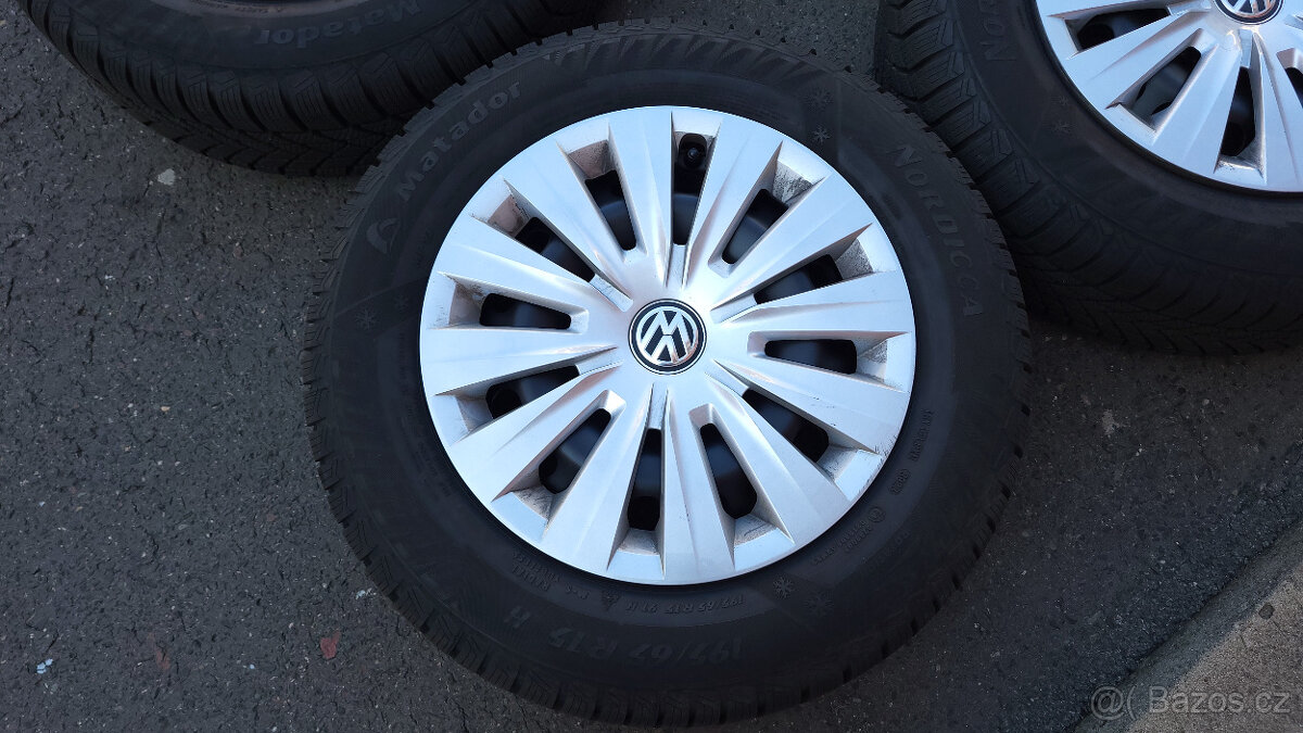 NOVÁ zimní kola 15" 5x112 VW Golf 7, Caddy (2015+)