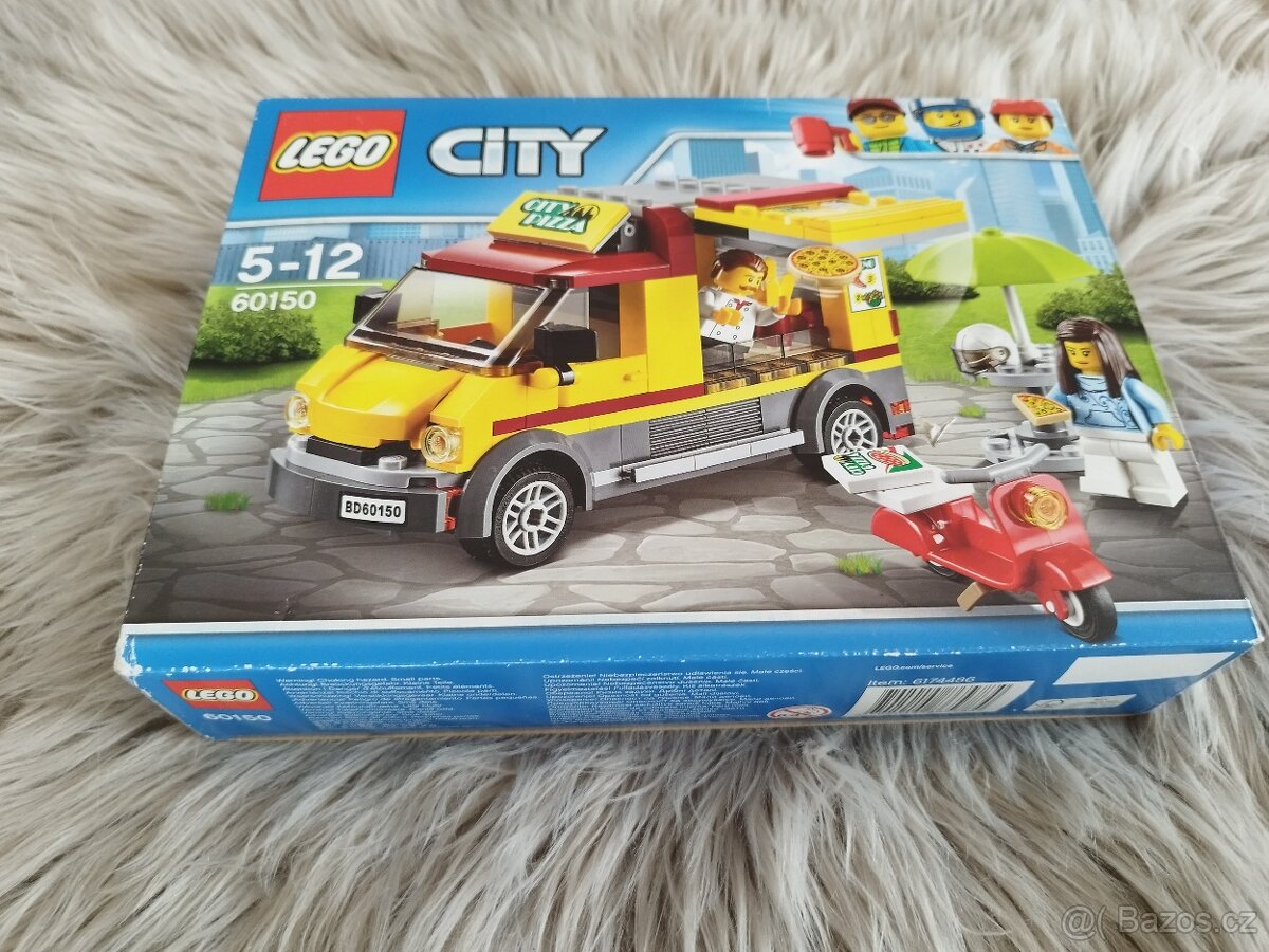 LEGO City 60150 Dodávka s pizzou