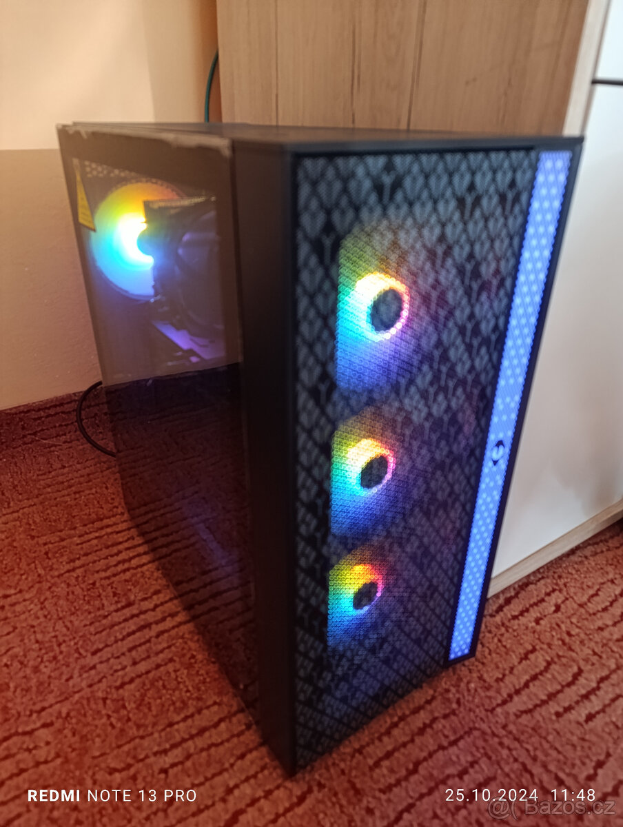 Herní PC- Ryzen 7, 32GB RAM, 1TB NVME, RTX3060TI, WIN11