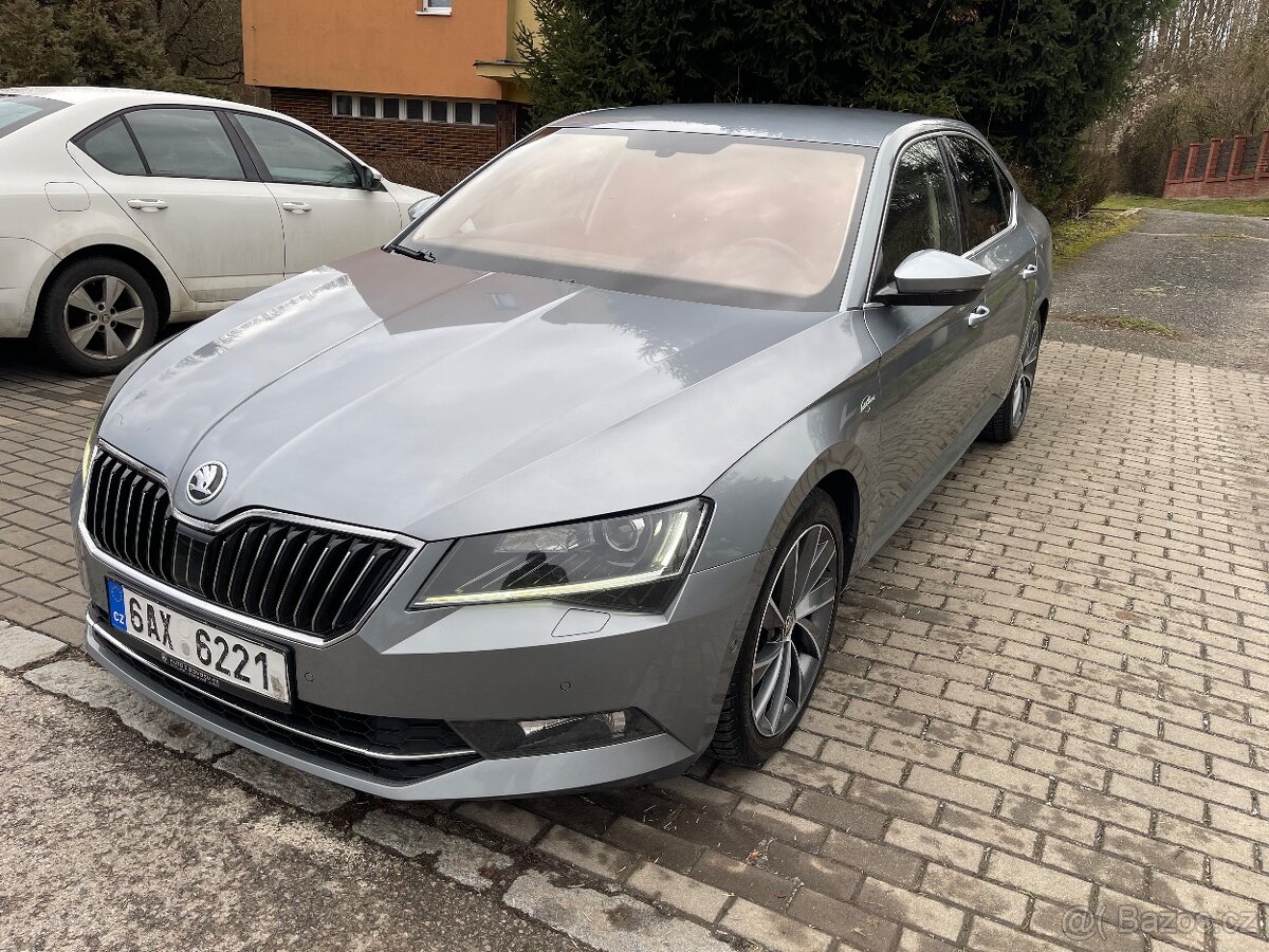 Škoda Superb 2,0 TDI 110kW DSG LAURIN&KLEMENT, ACC, CANTON,