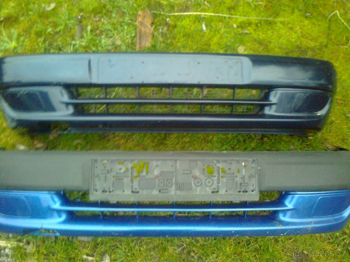 Citroen Saxo,přední nárazník,r.96-04,modrá metalíza,2 kusy