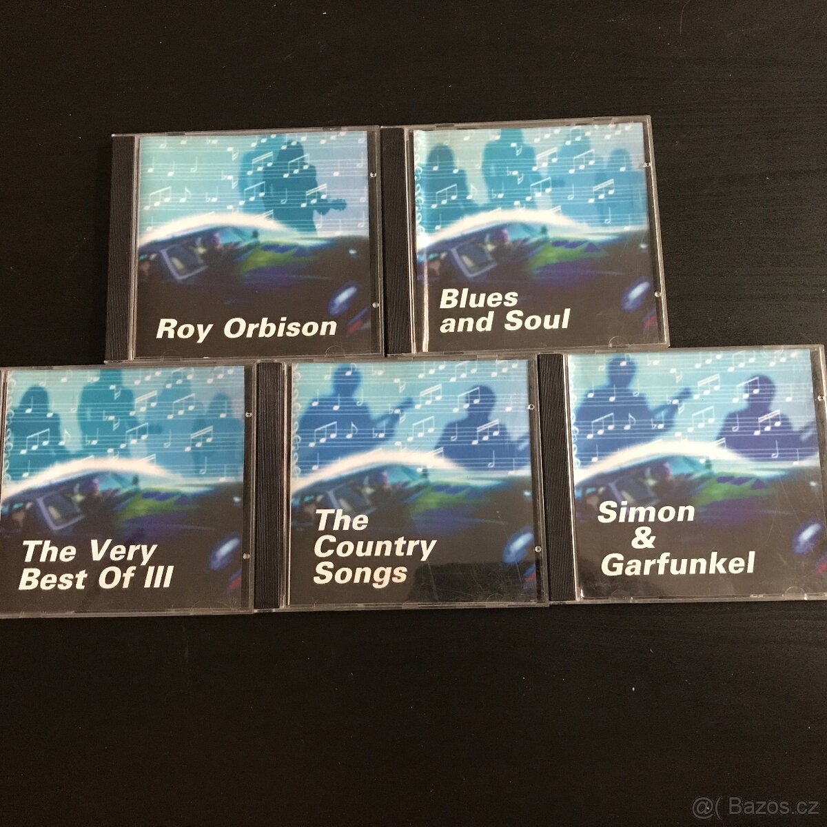 5 CD ÖMV: Roy Orbison, Simon & Garfunkel, country.