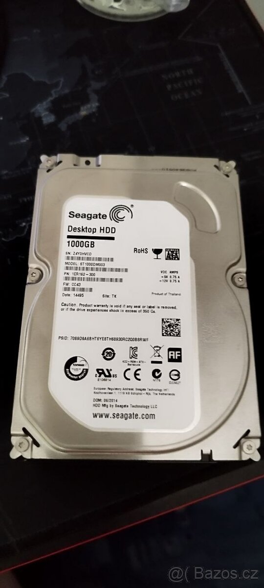 Seagate 1TB málo použivaný plně funkční