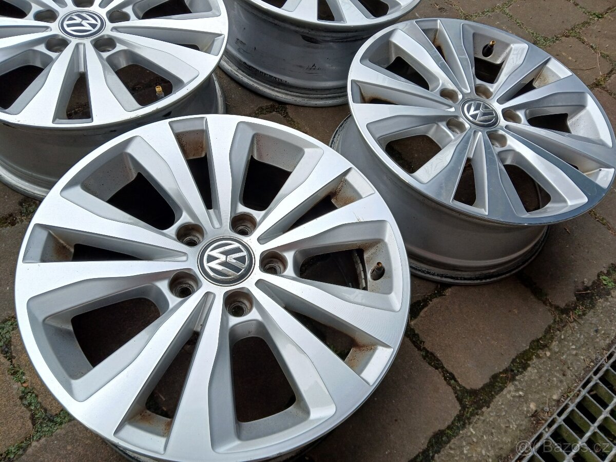 ALU kola,sada, model TORONTO,originál,205/55 R16,5x112,TOP