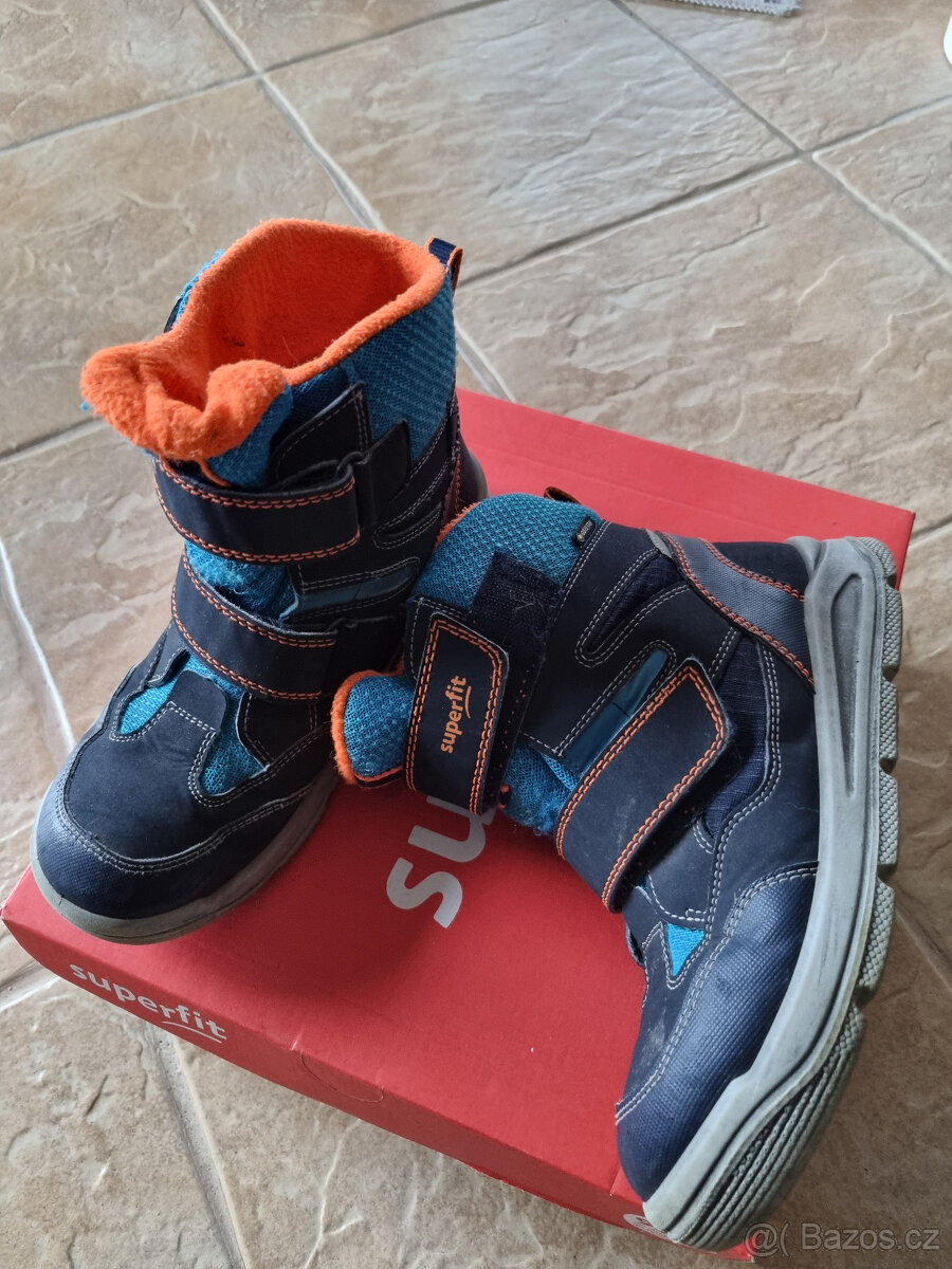 Zimní SUPERFIT goretex vel 34 chlapecké