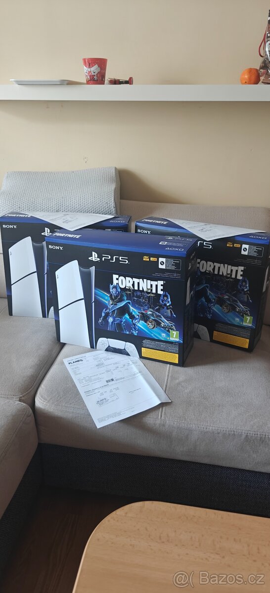 Prodám PlayStation 5 Slim 1TB Fortnite edition nerozbalene