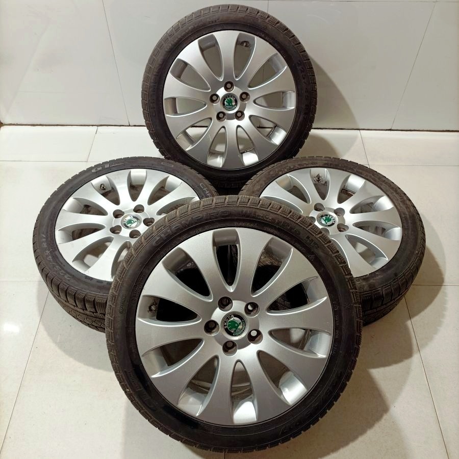 17" ALU kola – 5x112 – ŠKODA (VW, SEAT, AUDI)  Disky: Elektr