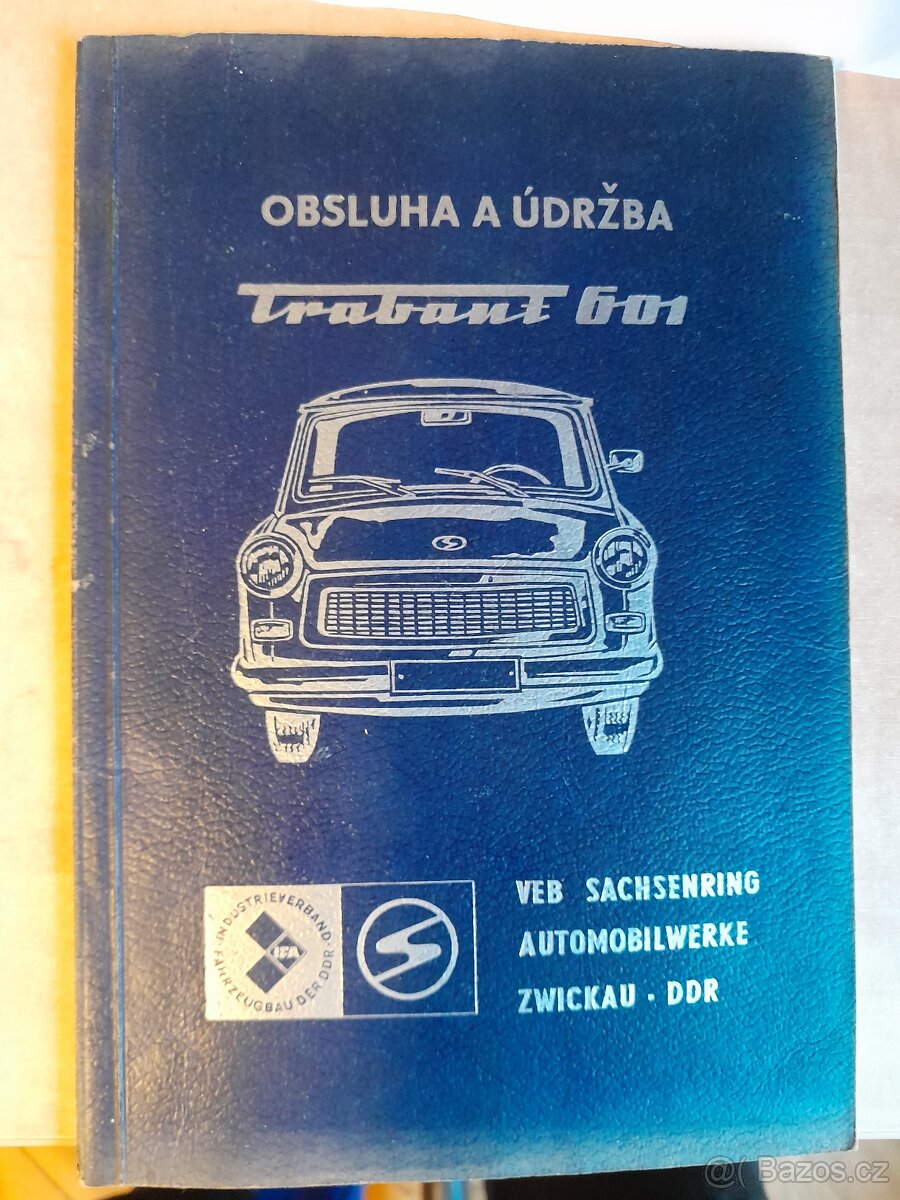 Trabant 601 příručka