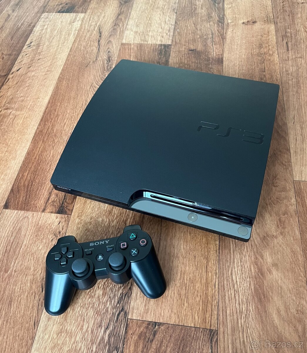 Sony Playstation 3 Slim (CECH-2501A) 160 GB + ovladač