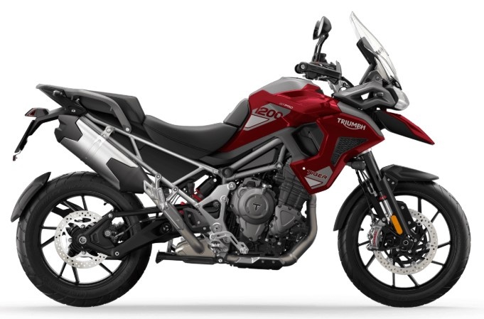 Nový Triumph Tiger 1200 GT PRO a boční kufry zdarma