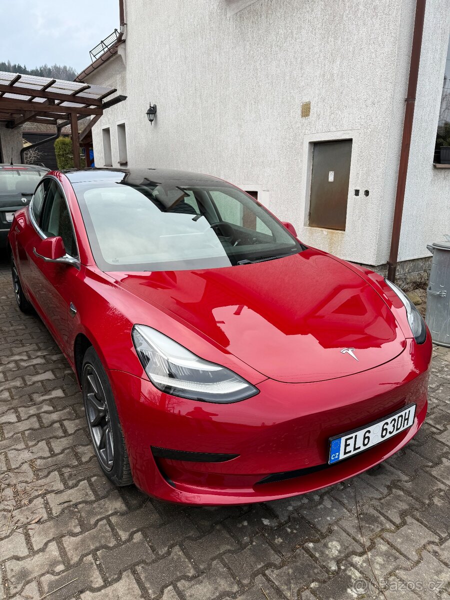 Tesla Model 3 SR+, TOP, DPH, keramika, nové pneu, jezdí v ČR